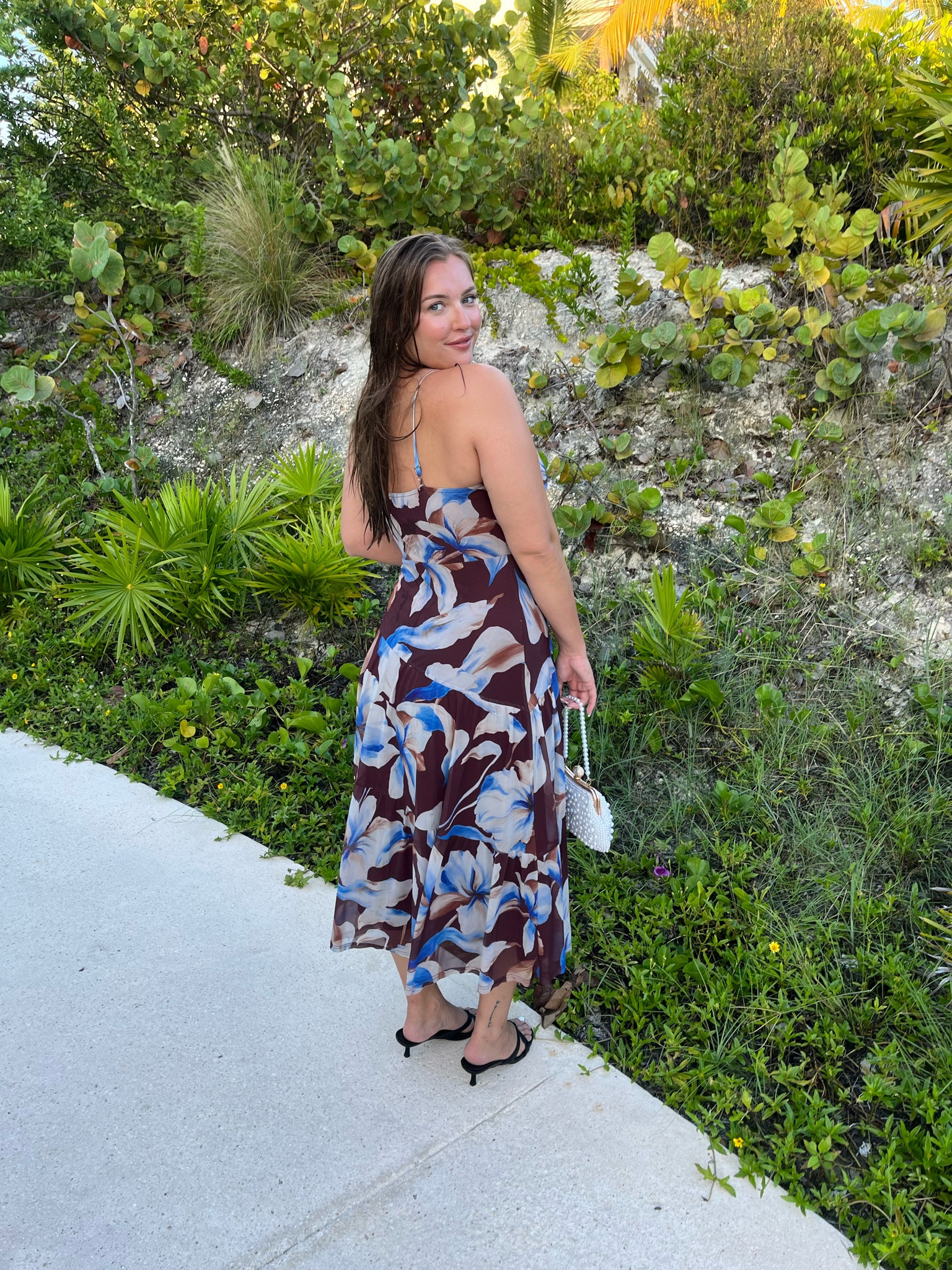 Floral midi dress for our honeymoon 🤍

#LTKgrwm #LTKootd #LTKWedding