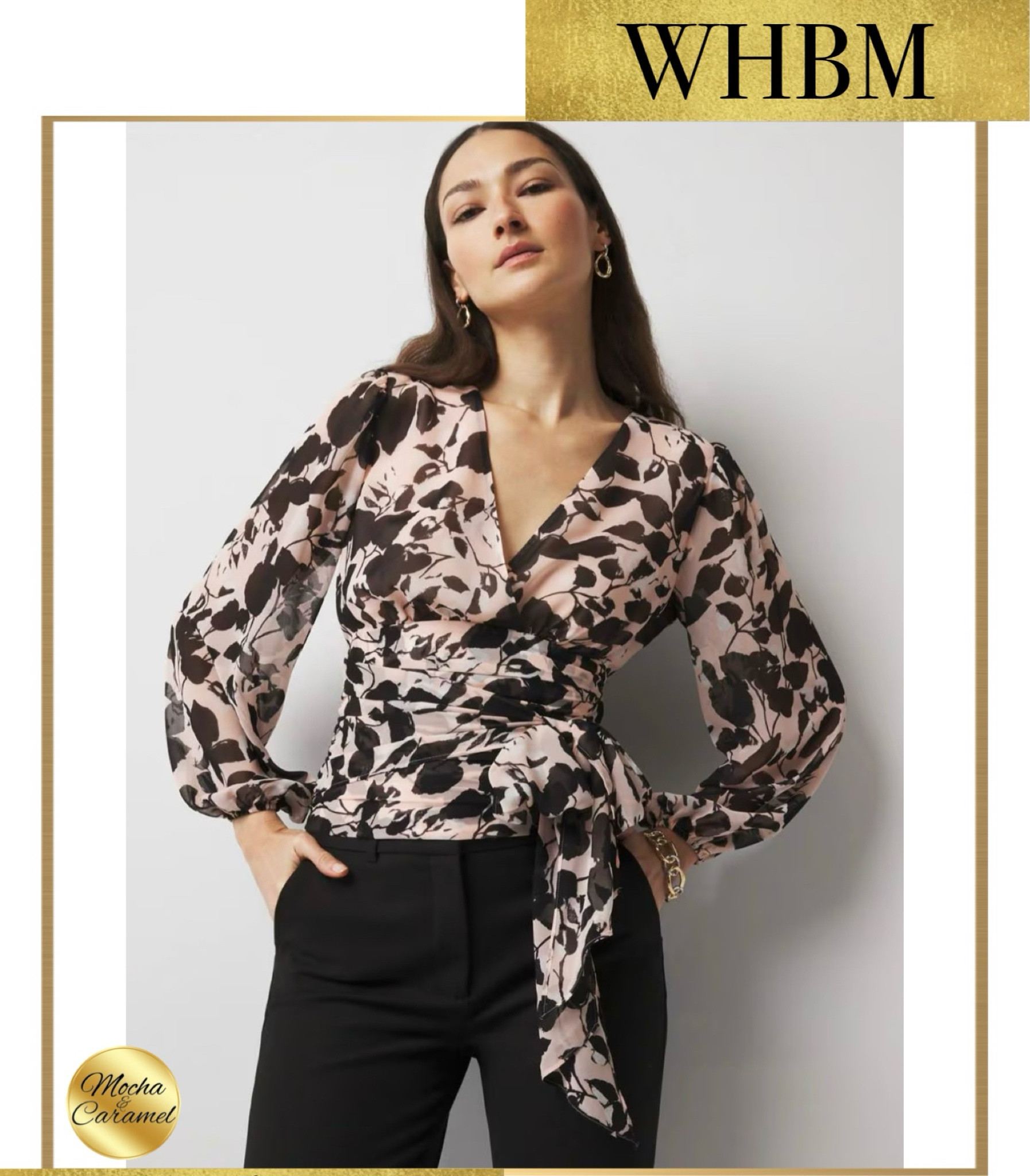 White House Black Market • Tie-Waist Chiffon Blouse

#LTKstyletip #LTKworkwear #LTKSeasonal