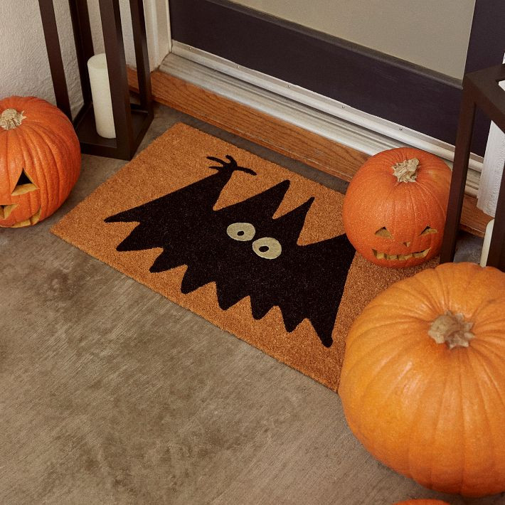 Ed Emberley Bat Doormat | West Elm (US)