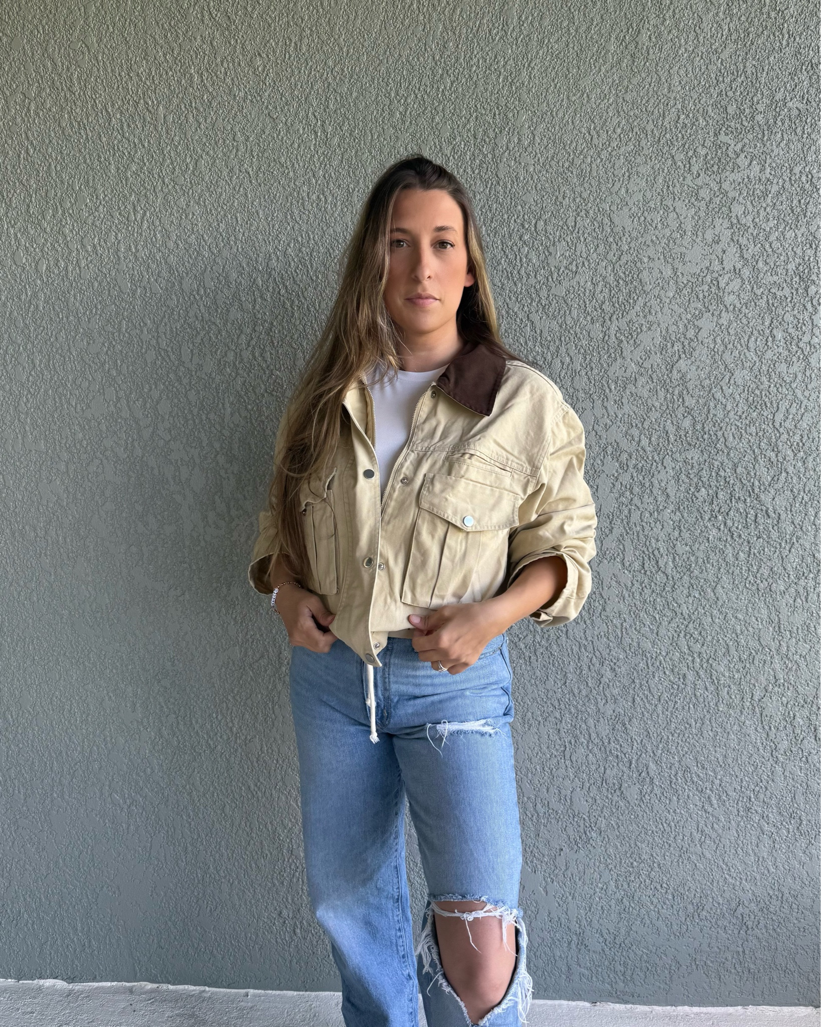 The best thing I bought on Amazon this year. The perfect fall jacket 🍂🍁🍃 under $40 and comes in multiple colors! Wearing size M 

Jeans are Levi’s ‘94 Baggy but an old pair / linked similar!

#LTKStyleTip #LTKPetite #LTKSeasonal