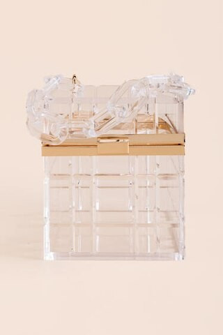 Renata Chunky Chain Box Clutch | Francesca's