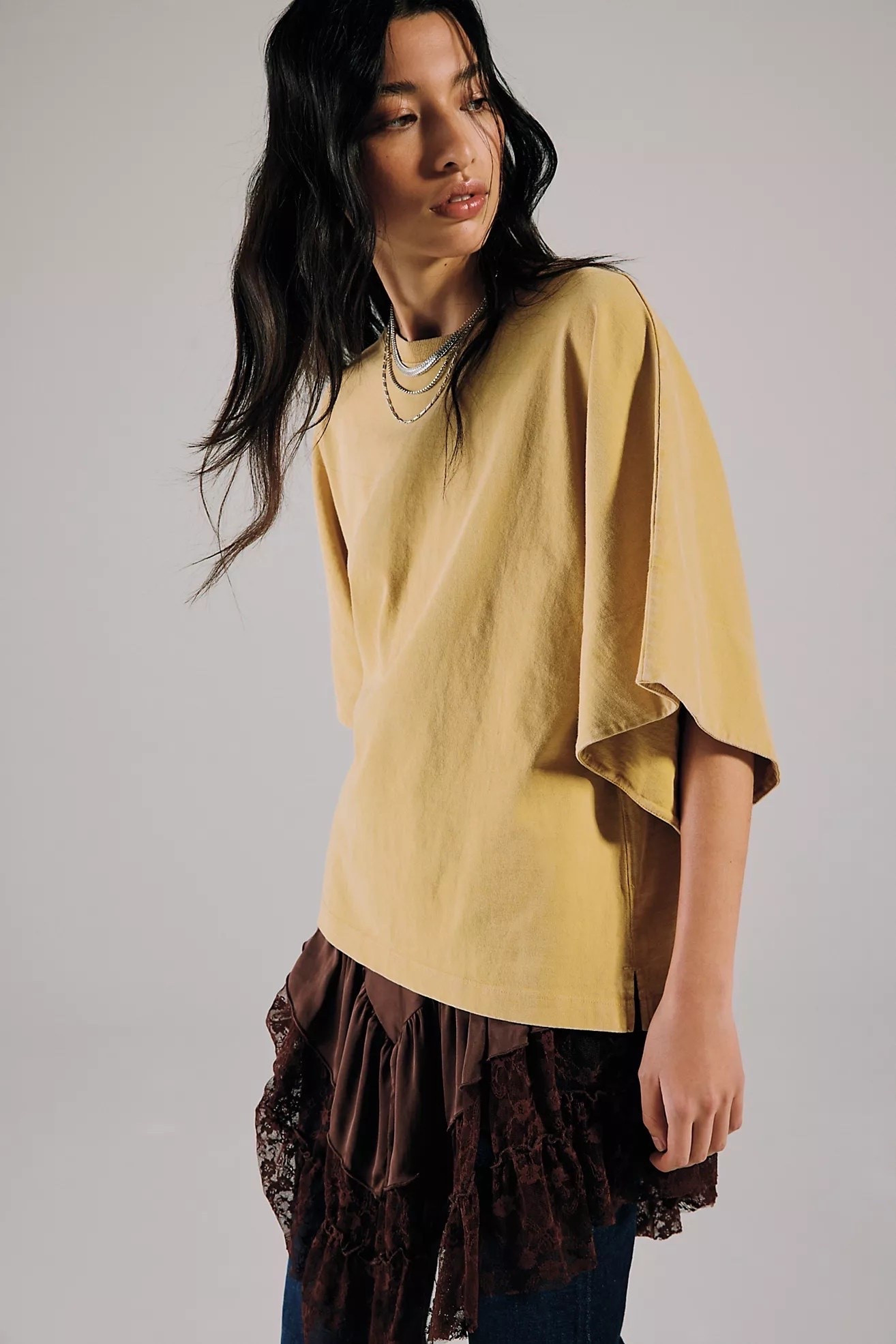 The perfect oversized tee!
Atlas Dolman tee from Free People
6’3”, 36” inseam, size small

#LTKTall #LTKPlusSize #LTKOver40