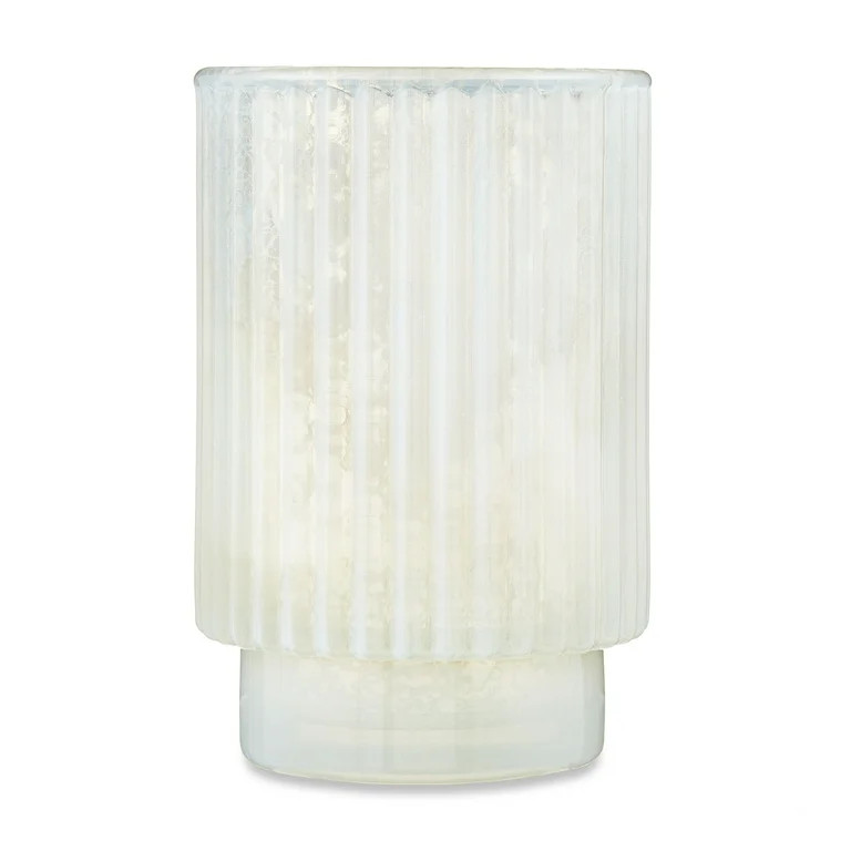 My Texas House White Ribbed Glass Votive, 5.12" | Walmart (US)