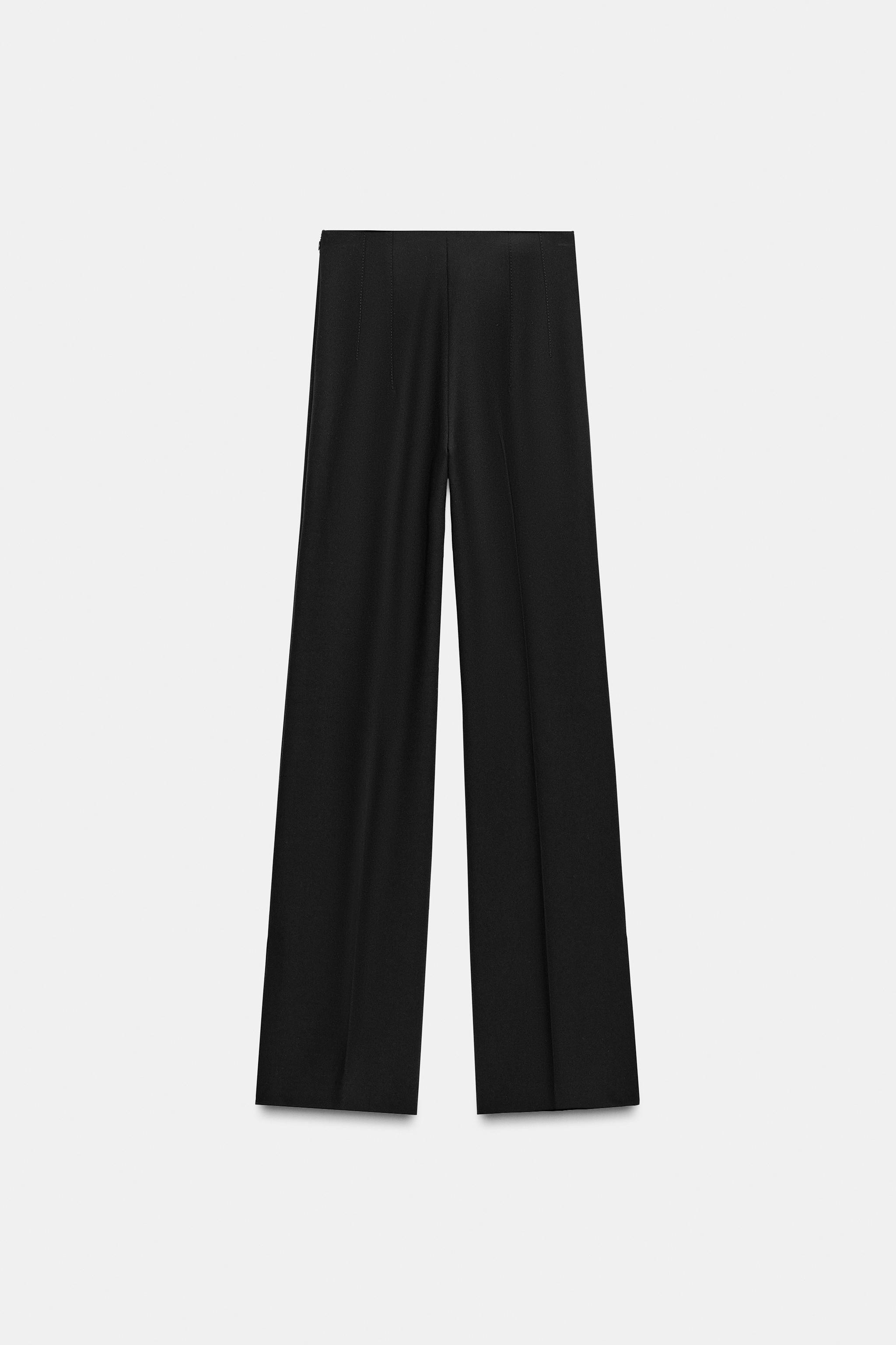 FLARE TROUSERS WITH VENTS ZW COLLECTION | Zara UK