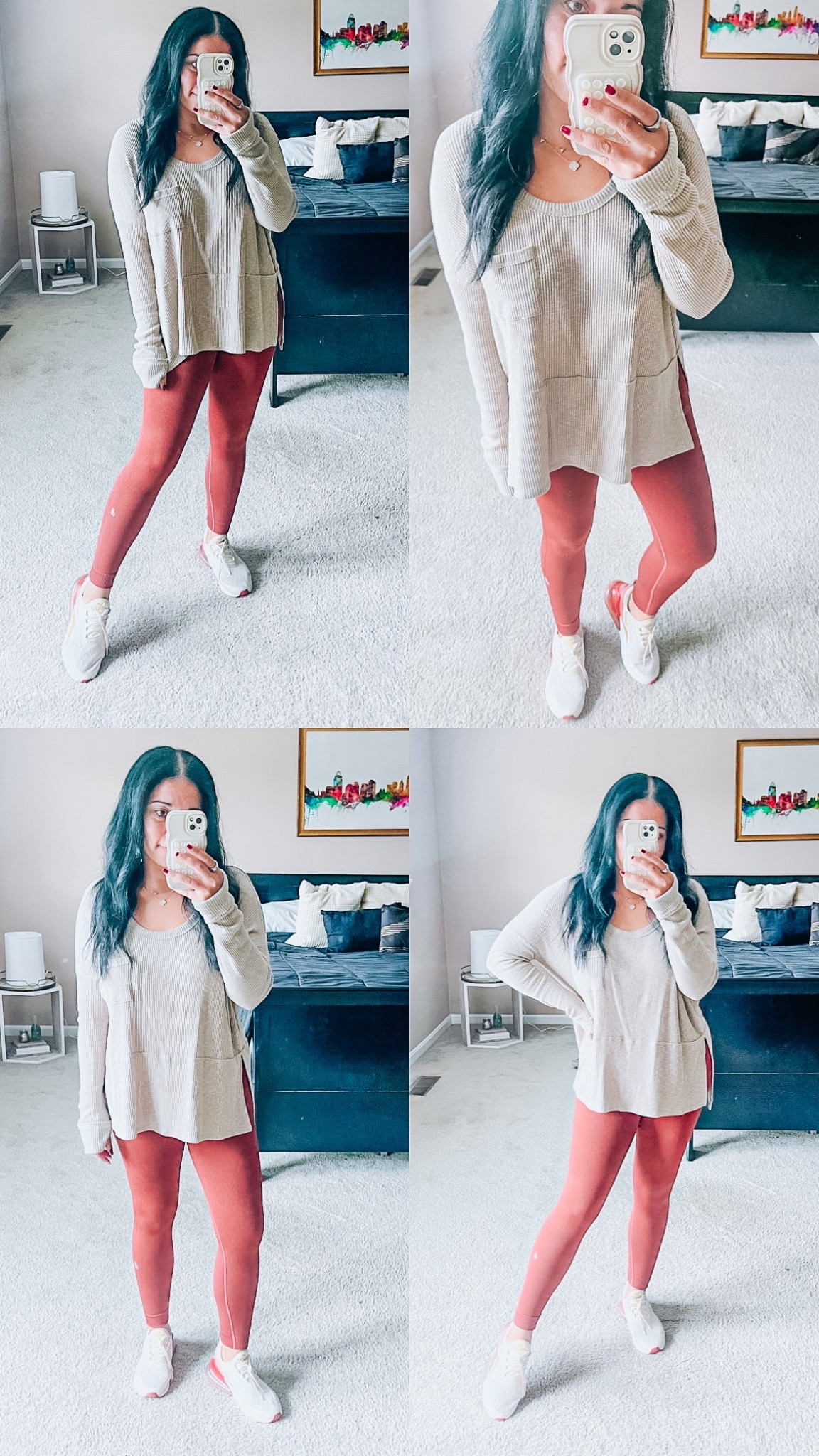 Weworewhat leggings
Aerie waffle knit shirt
Nike air max 270
Athleisure
Casual outfits


#LTKActive #LTKShoeCrush #LTKSaleAlert