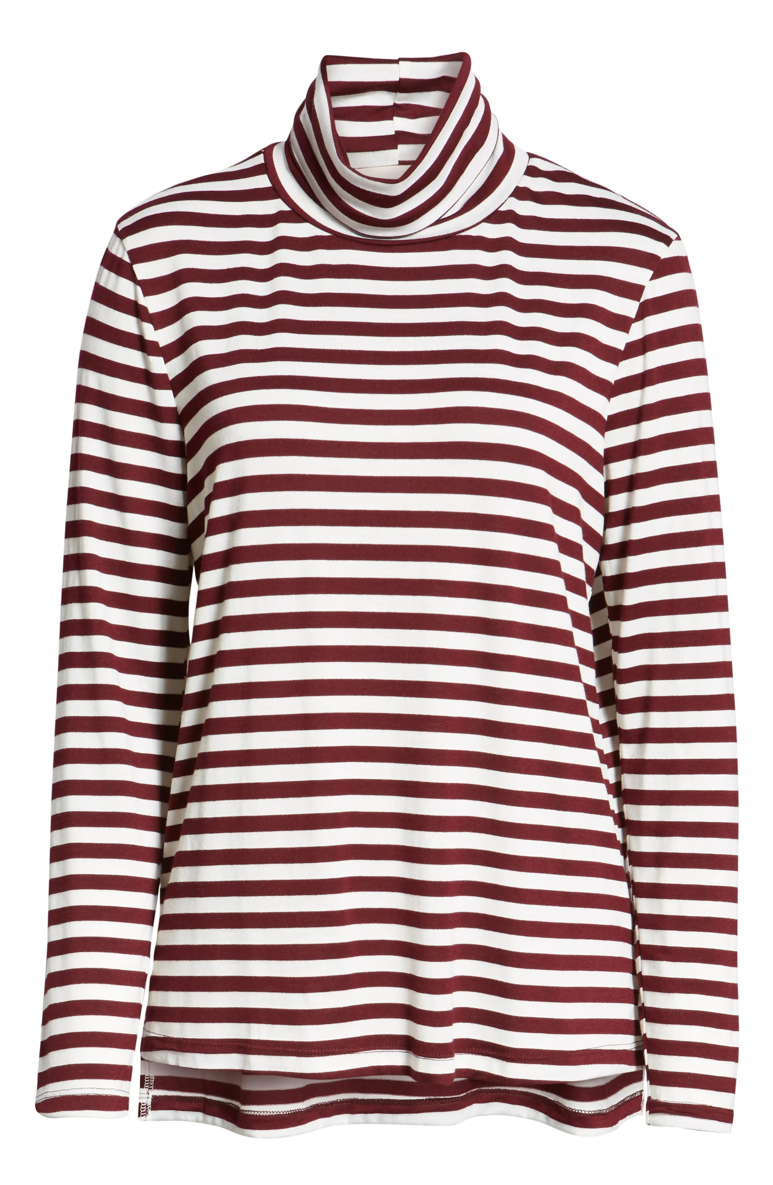 Knit Shirttail Turtleneck | Nordstrom