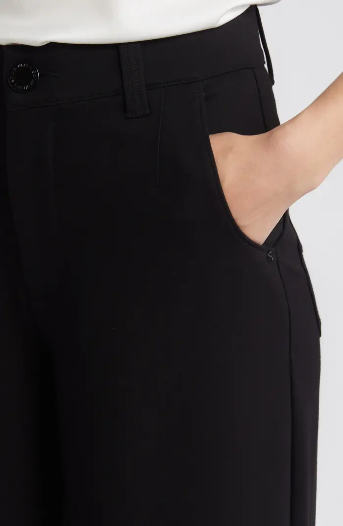 Whitney 'Ab'Solution Skyrise Flat Front Wide Leg Pants | Nordstrom