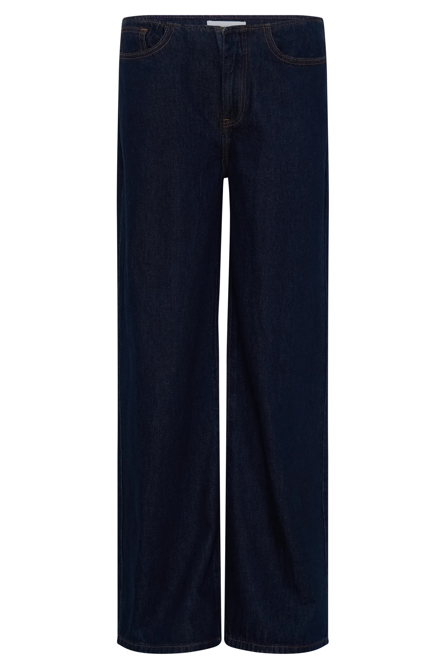 Mid Rise Denim Jeans - Indigo Blue | MESHKI US