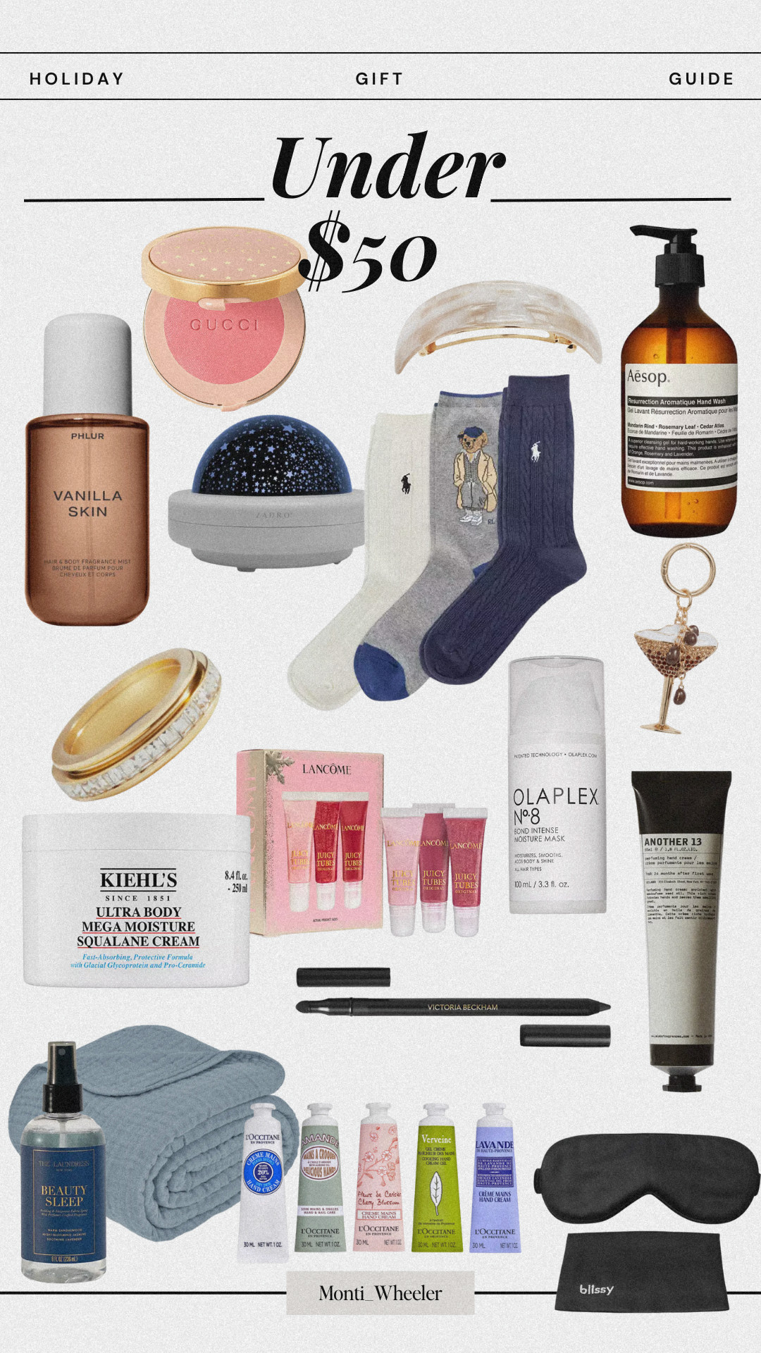 
Luxe holiday gift guide finds — all under $50! From cozy candles and chic fragrances to glowing skincare, dreamy makeup, and elegant bag charms — these are the elevated little luxuries everyone will love this season. 

 #LTKGiftGuide #LTKHoliday #LTKFindsUnder50