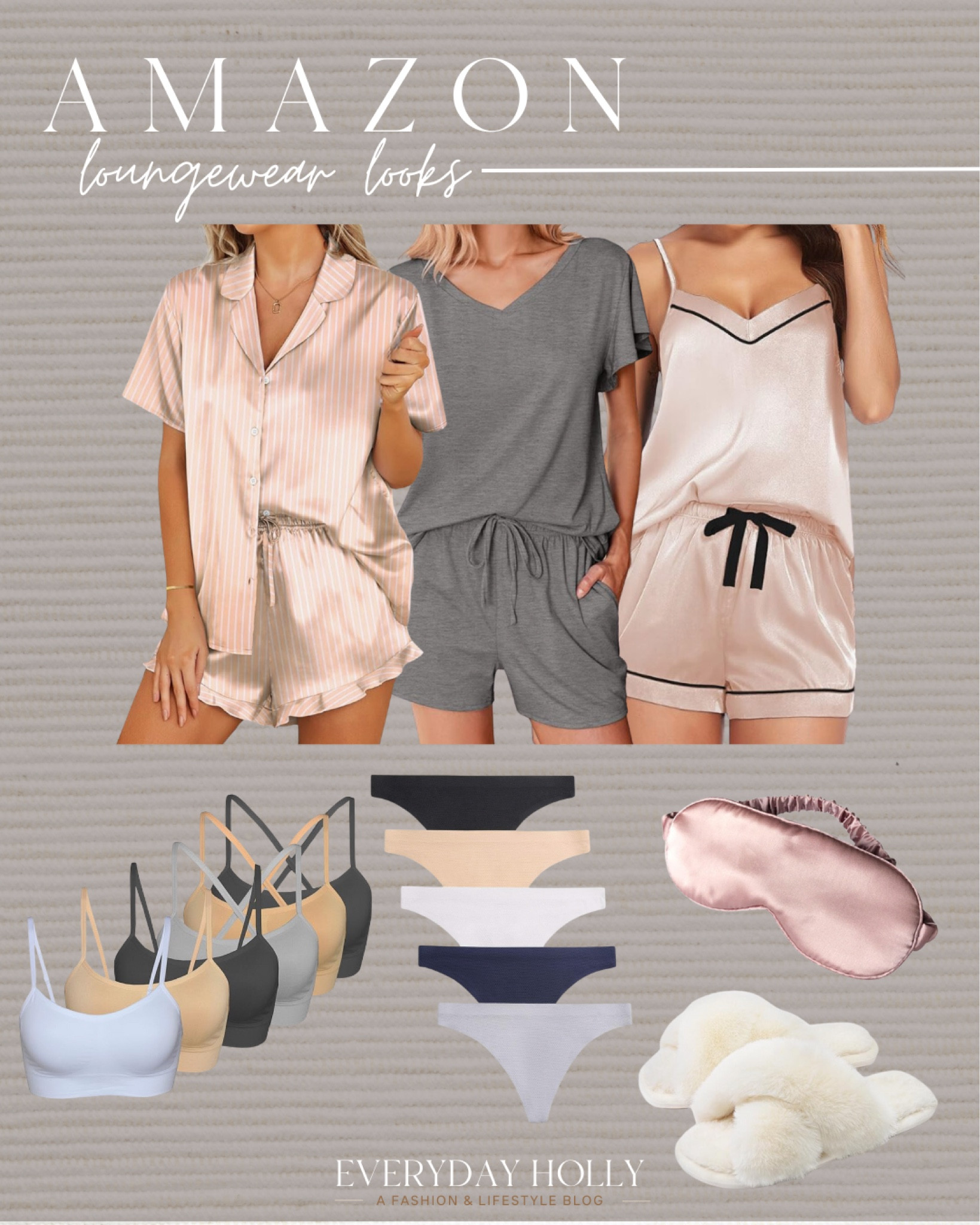 Amazon | Loungewear Inspo

I wear size small in all loungewear sets

Summer  summer outfits  shorts  pajamas  loungewear  matching set  amazon  amazon prime day  prime day sale  petite-friendly fashion  EverydayHolly  

#LTKSaleAlert #LTKStyleTip #LTKSeasonal