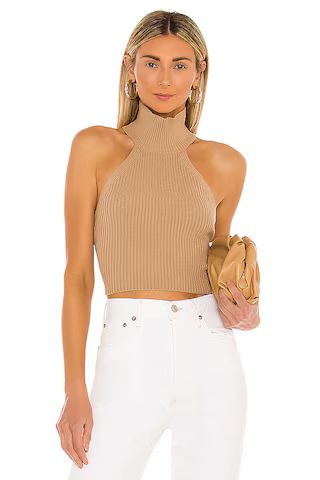 House of Harlow 1960 x REVOLVE Heather Halter Top in Toffee from Revolve.com | Revolve Clothing (Global)