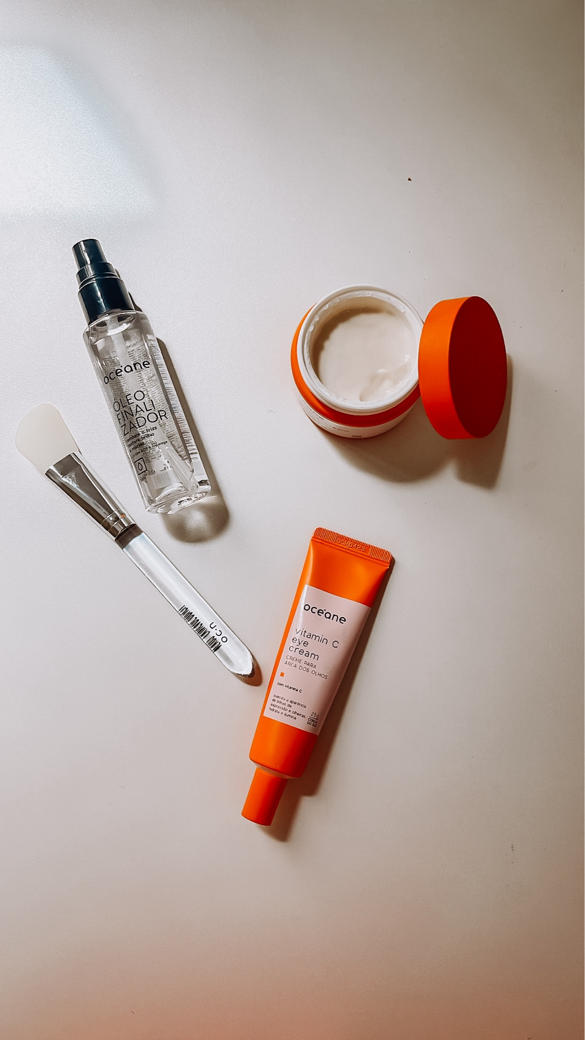 Meu combo favorito de cuidados com o cabelo e pele com oceane 