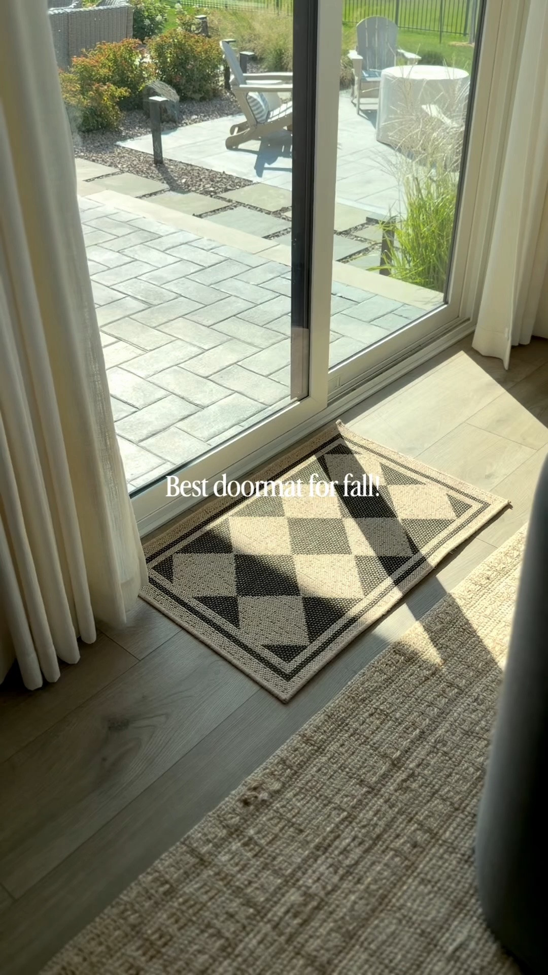 Love this indoor/outdoor rug! I bought originally for our back porch but it has worked well inside for our pups paws. Lots of different sizes available, including area rug size.

#LTKHome #LTKSaleAlert
