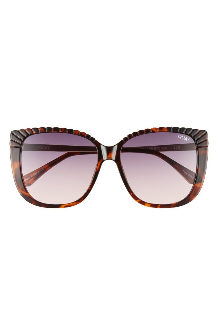 Ever After 58mm Gradient Etched Square Sunglasses | Nordstrom