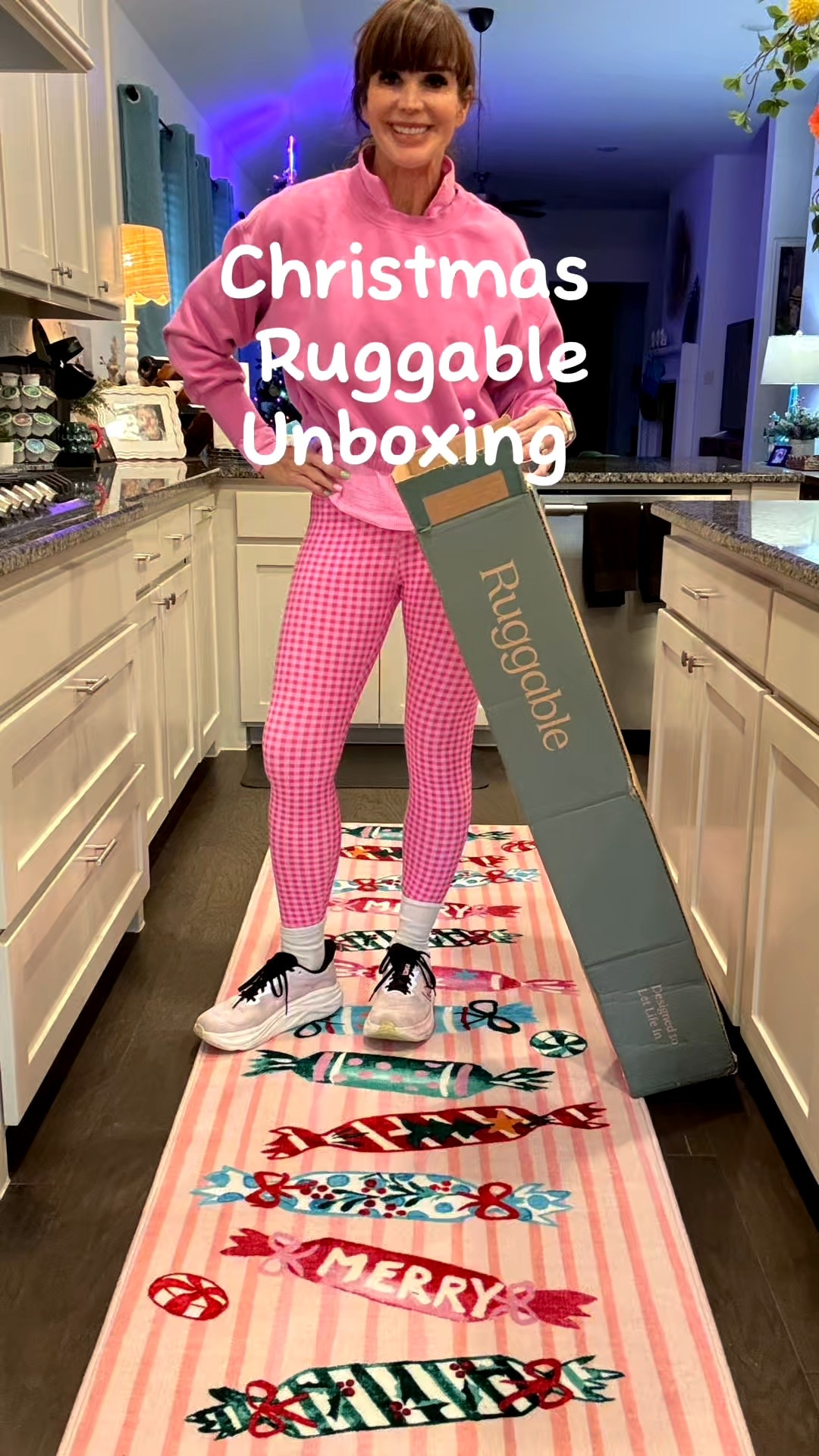 Not sponsored I just love my @ruggable rug and wanted to share!!  It’s soooo cute!!  It was on super sale and I couldn’t resist!  What do you think?  

#LTKActive #LTKHoliday #LTKHome