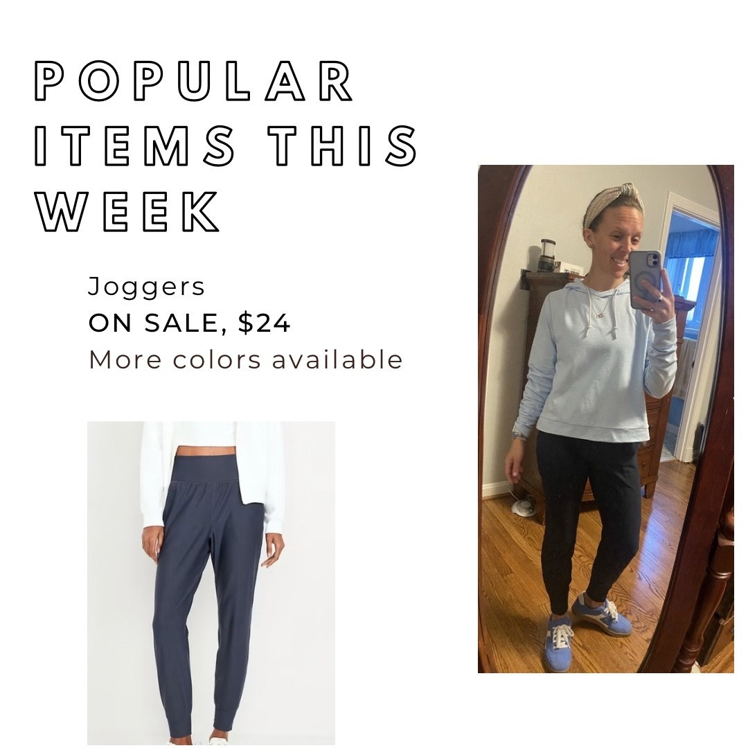 $24!! Some of my favorite joggers are on sale! They have a spandex fit and are very comfortable.  


#joggers #under25 #salefinds #athleisure 

#LTKSaleAlert #LTKU #LTKOver40 #LTKActive