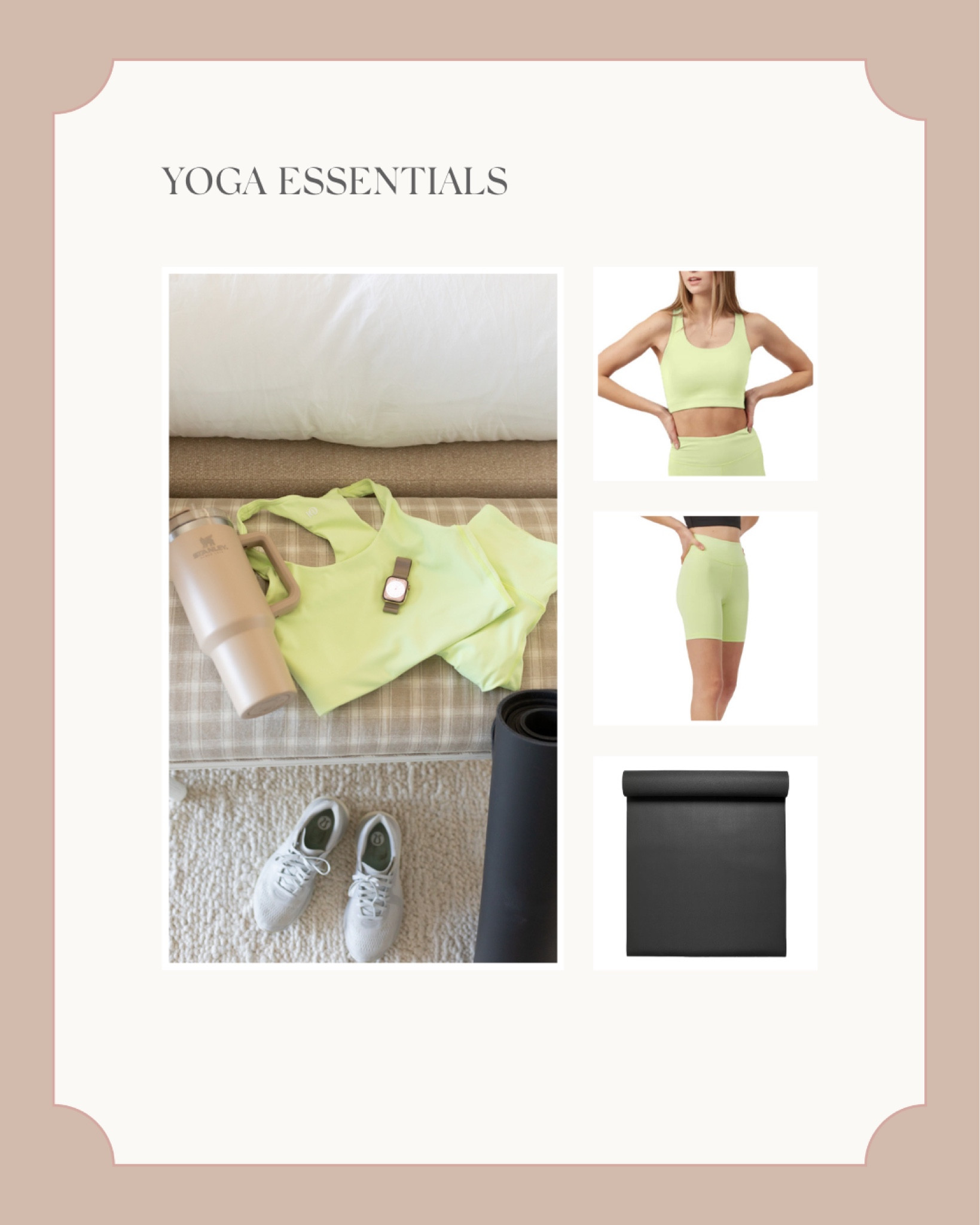 Yoga has been my go-to exercise the last six months. One of my favourite yoga outfits + my new yoga mat! 

#LTKFind #LTKFitness #LTKstyletip