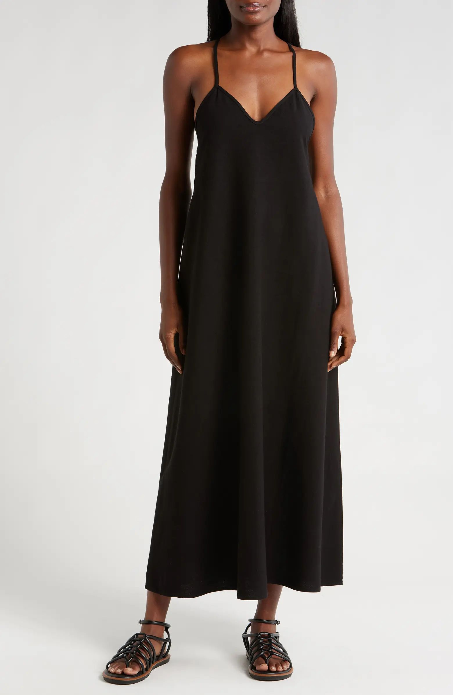 Tie Back Cover-Up Maxi Dress | Nordstrom