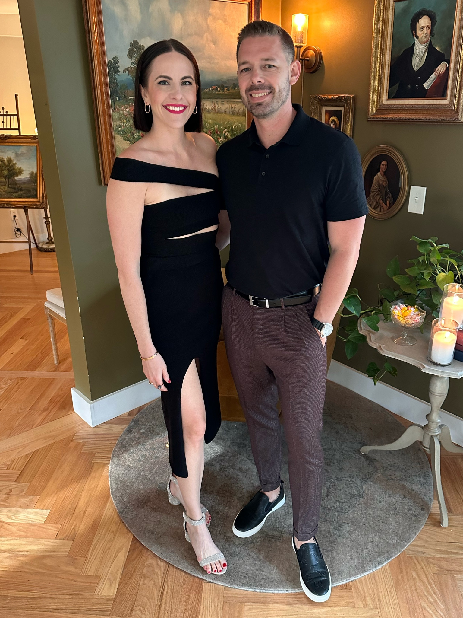 I received a sale tip from my man about the up to 50% off sale at All Saints!! He bought these pants on sale in a black linen for 30% off. The exact color way that he’s wearing here is sold out, but there’s a few other colors to choose from for all the men! (My top & skirt set is from a boutique in Bali. Go to my Instagram for the direct link - @ thefoxykat1) 

#LTKSummerSales #LTKSaleAlert #LTKMens