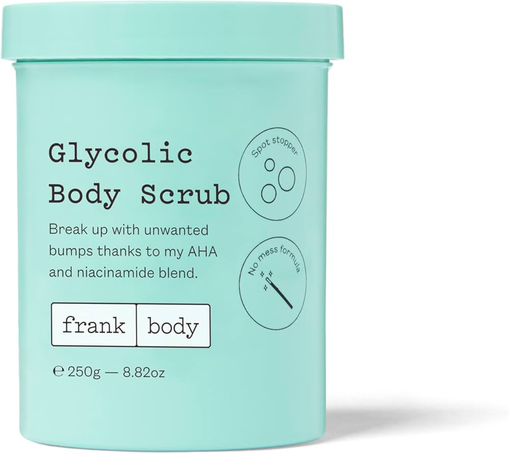Frank Body Glycolic Body Scrub | Vegan, Cruelty Free, Exfoliating Body Scrub | Helps to Fight Bre... | Amazon (US)