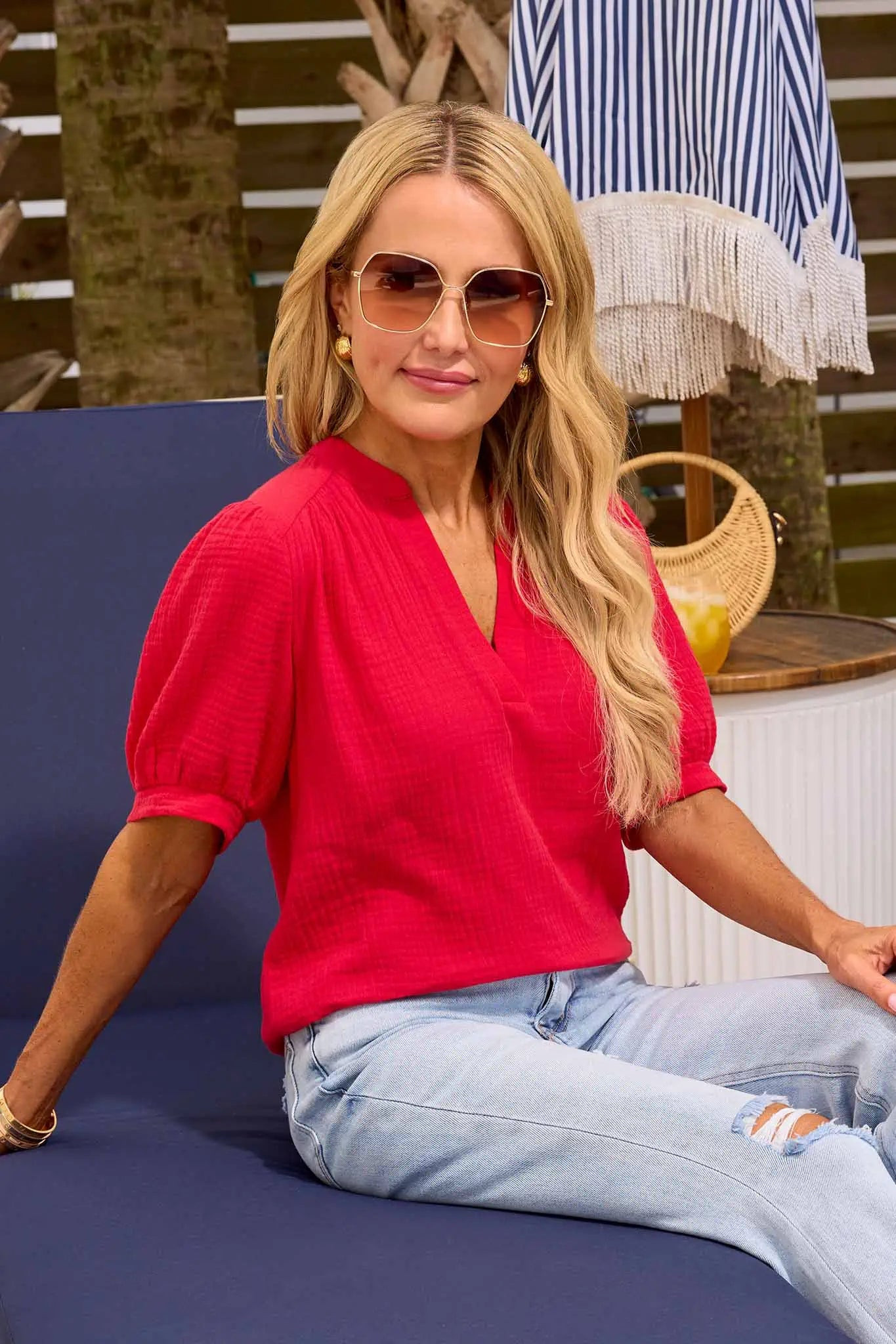 Tammy Top- Red | Avara