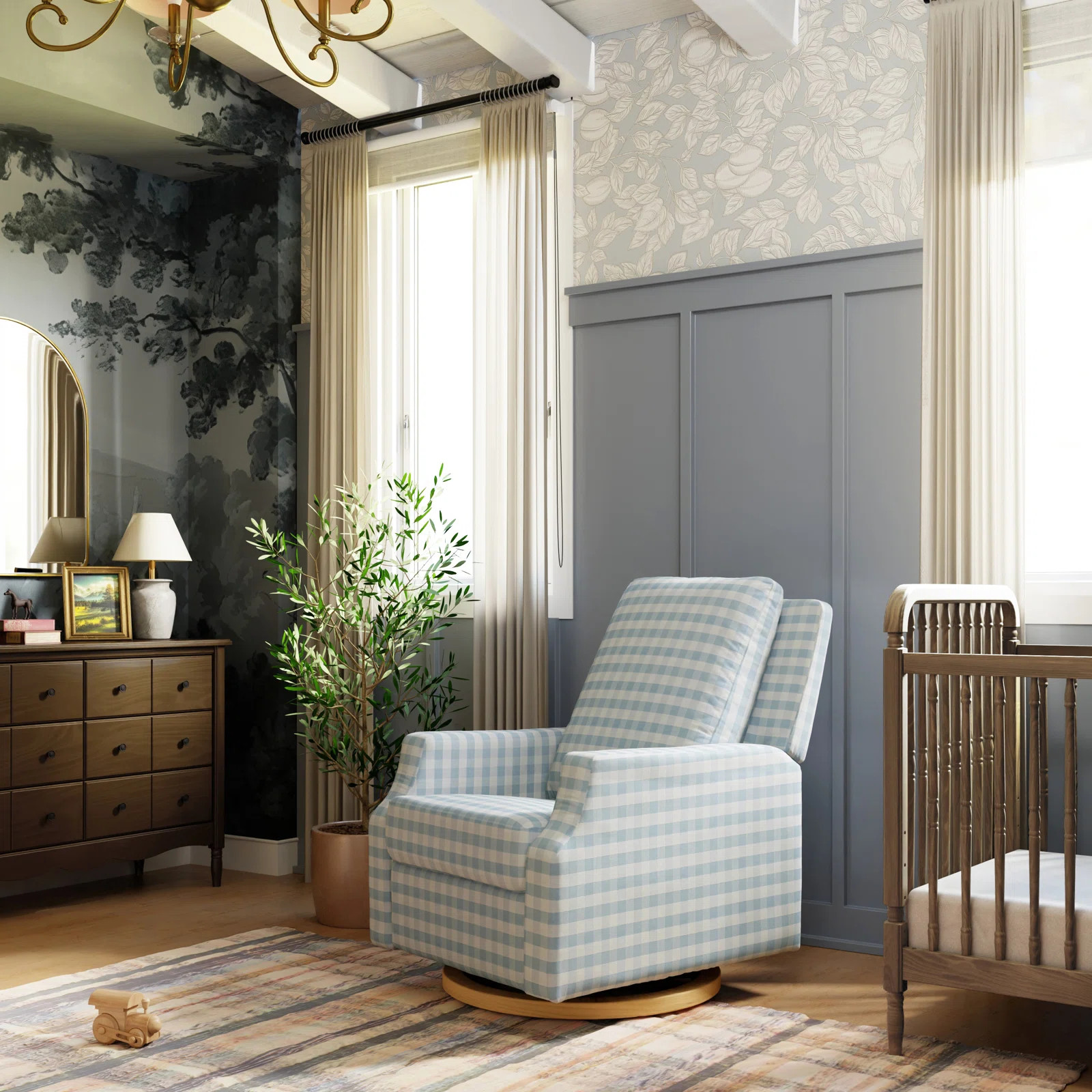 Crewe Recliner and Swivel Glider | Birch Lane