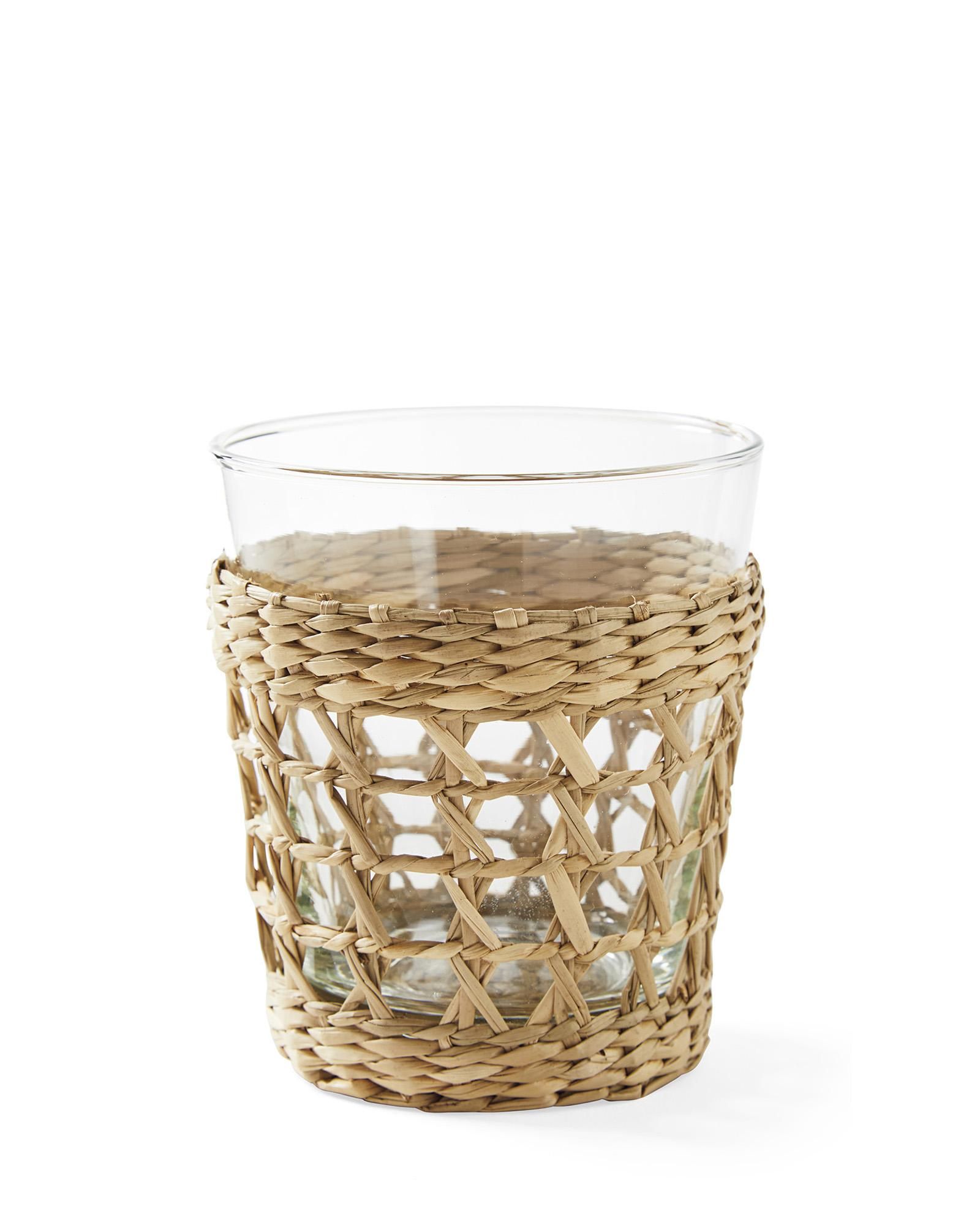 Cayman Seagrass Glasses (Set of 4) | Serena and Lily