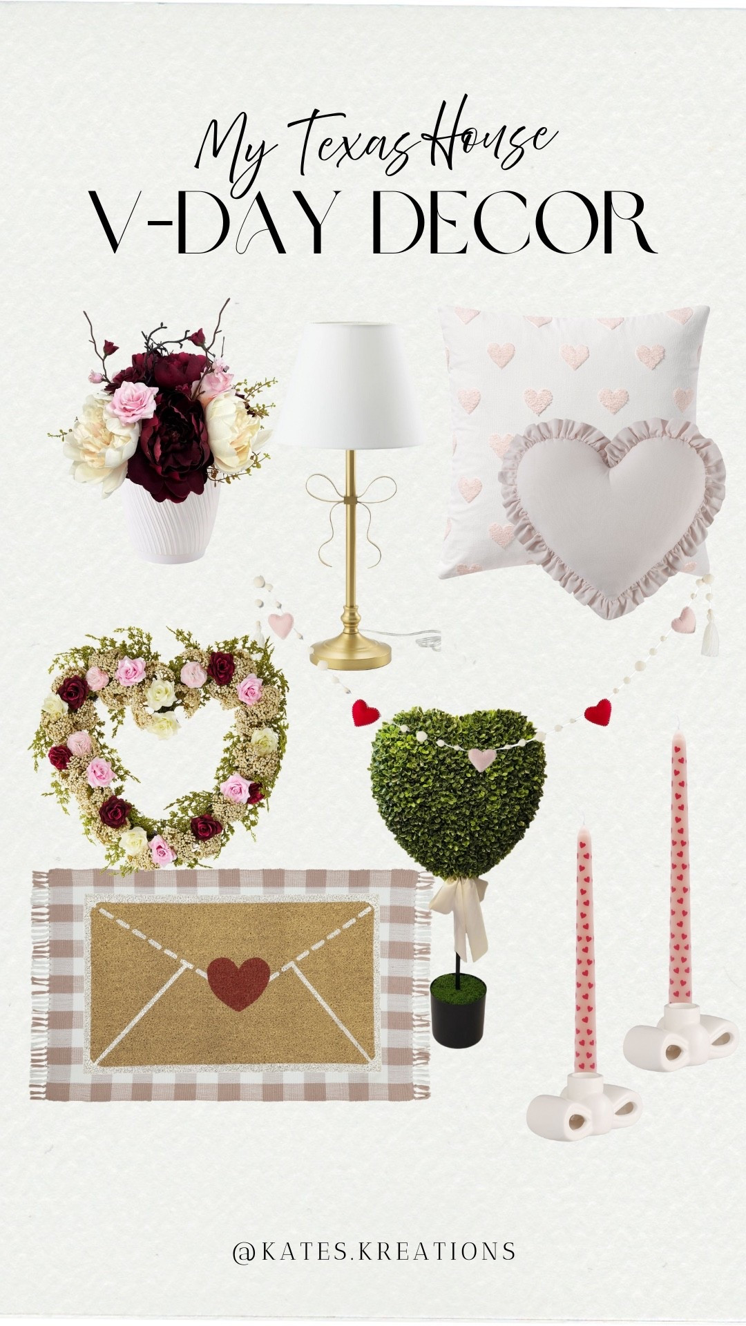 Valentine’s Day decor from My Texas House at Walmart // lots are selling fast!! 

#LTKHome #LTKSeasonal