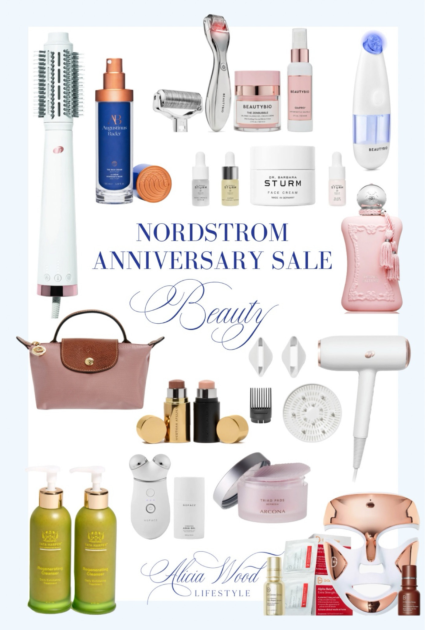 NORDSTROM ANNIVERSARY SALE 
BEAUTY

Augusta Bader Rich cream
Beauty bio glo pro
Longchamp cosmetic bag 
T3 airbrush
T3 featherlight style max
Tata harper skincare 
Westman atelier lip 
Dr Dennis face mask 
NuFace trinity
Barbara Sturm Sturm Glo
Beauty Bio GloPro 
Arcona triad toner pads 
Marly Delina perfume 
#LTKSummerSales 

#LTKxNSale #LTKSaleAlert #LTKBeauty