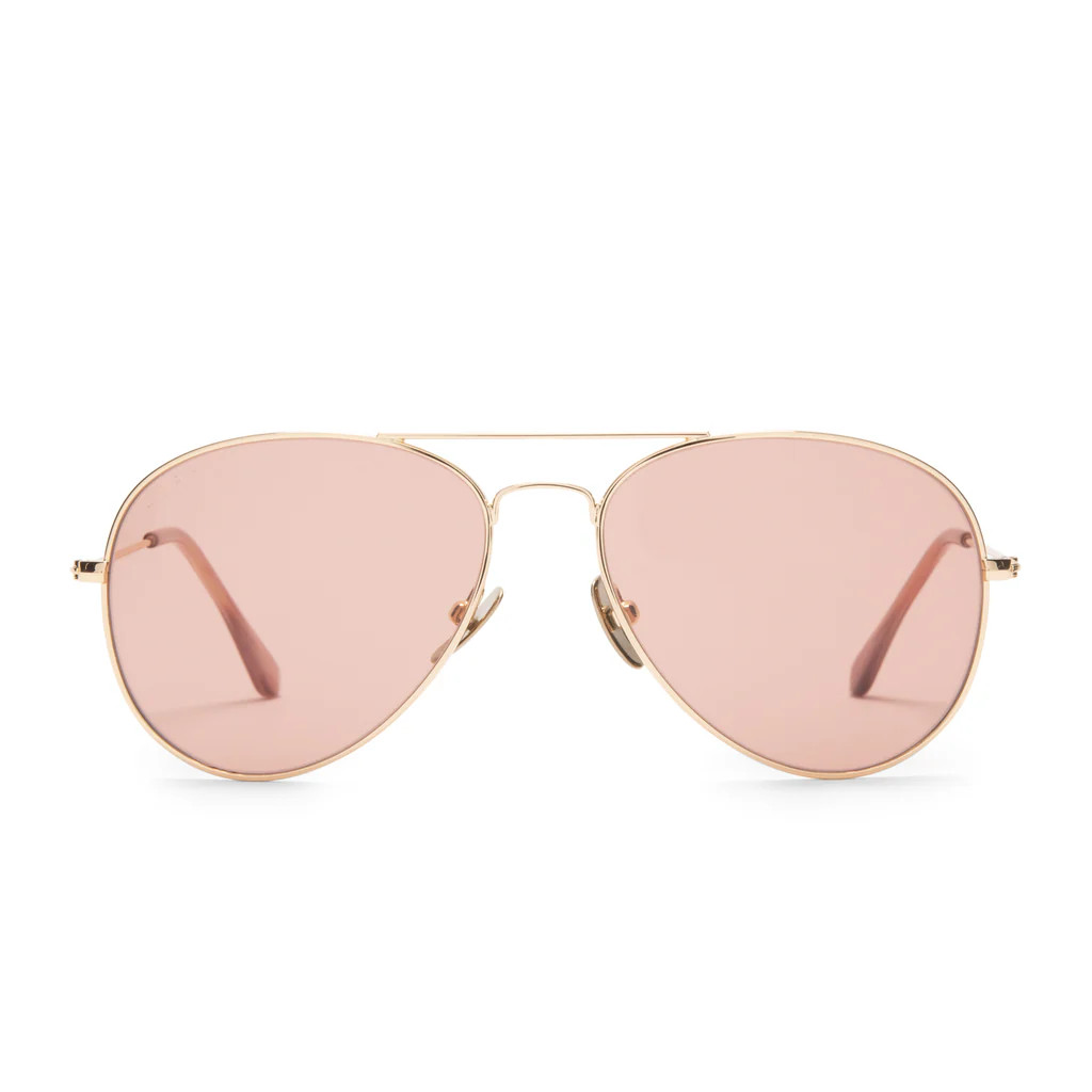CRUZ - GOLD + PINK GRADIENT | DIFF Eyewear
