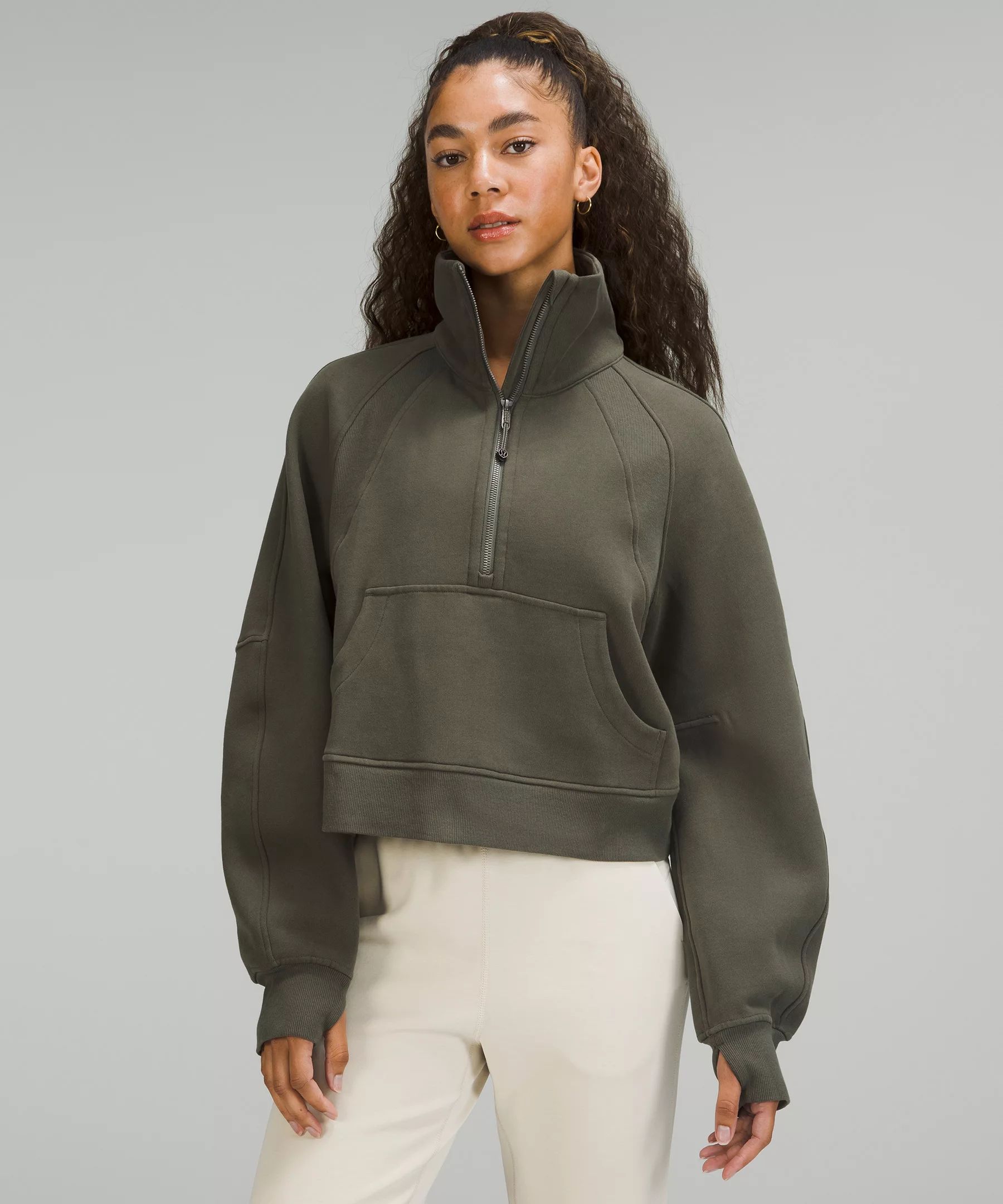 Scuba Oversized Funnel Neck Half Zip | Lululemon (US)