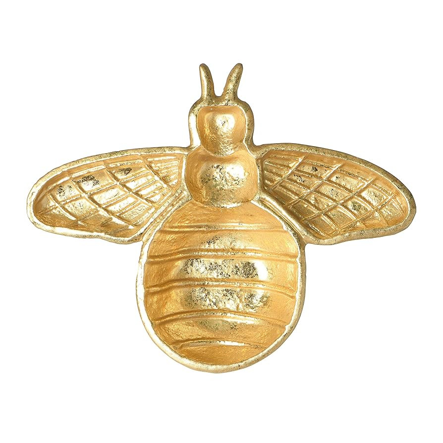 Decorative Cast Iron Gold Bee Shaped Dish | Amazon (US)