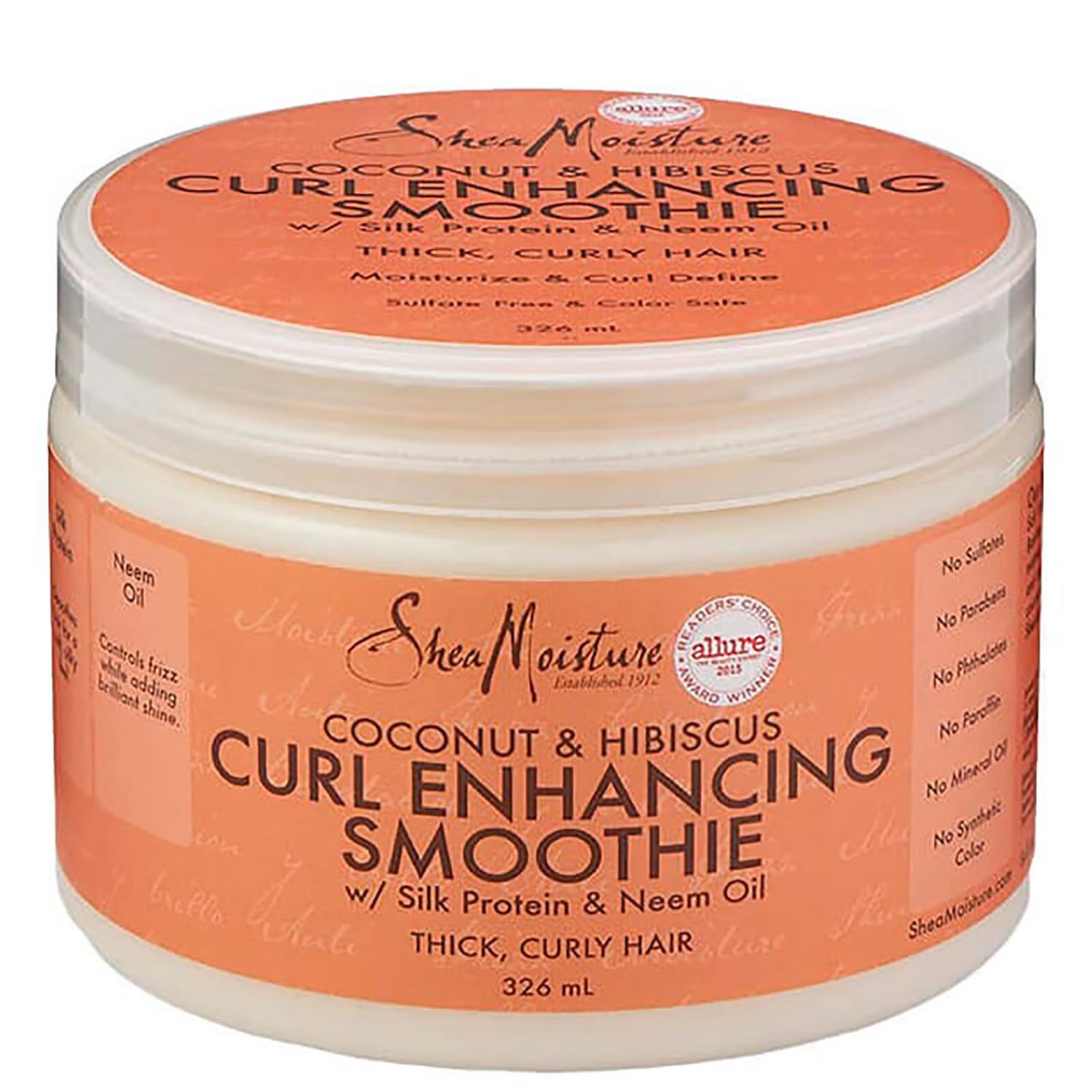 Shea Moisture Coconut & Hibiscus Curl Enhancing Smoothie 355ml | Look Fantastic (UK)