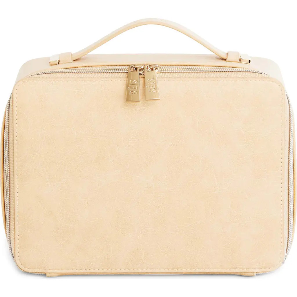 Béis The Cosmetics Case in Beige at Nordstrom | Nordstrom