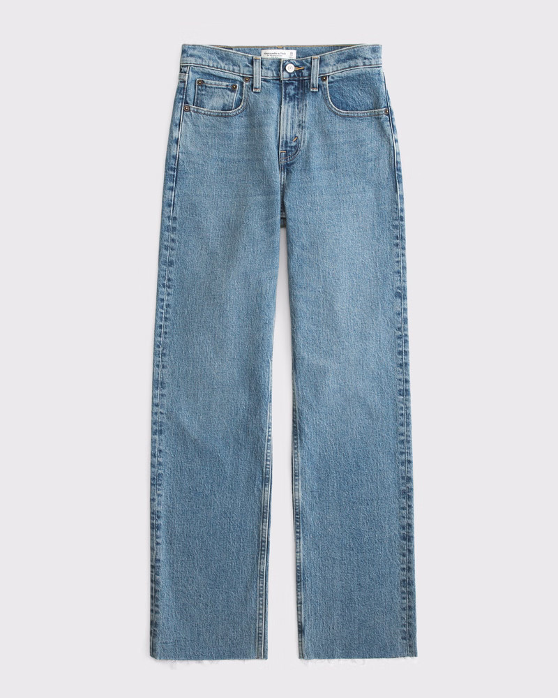 High Rise 90s Relaxed Jean | Abercrombie & Fitch (US)