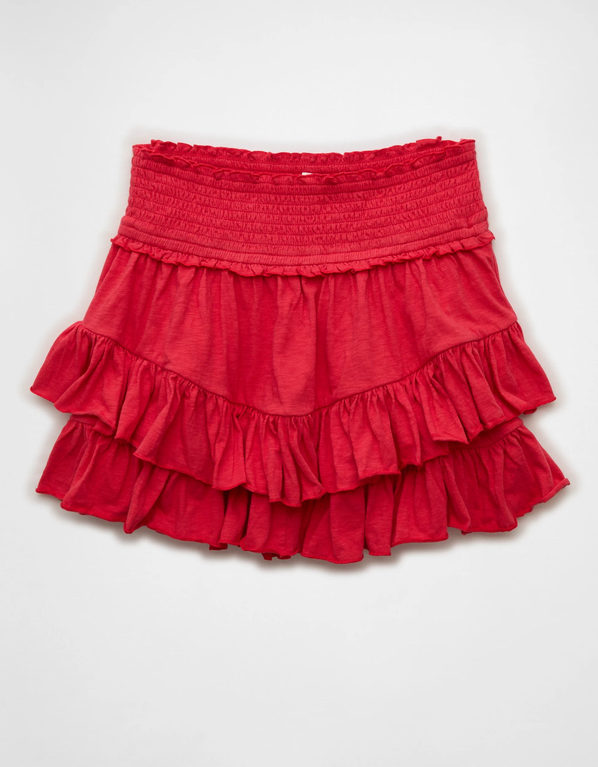 AE Sunchaser Tiered Mini Skirt | American Eagle Outfitters (US & CA)