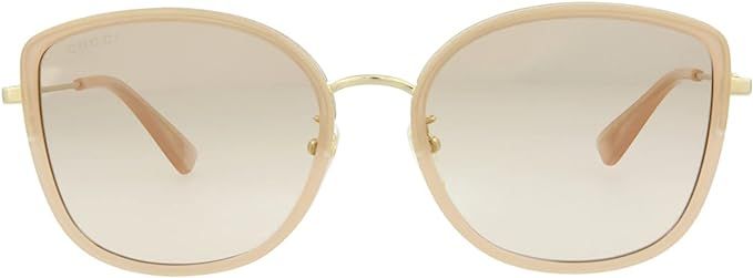 Gucci Women's Web Block Sunglasses | Amazon (US)