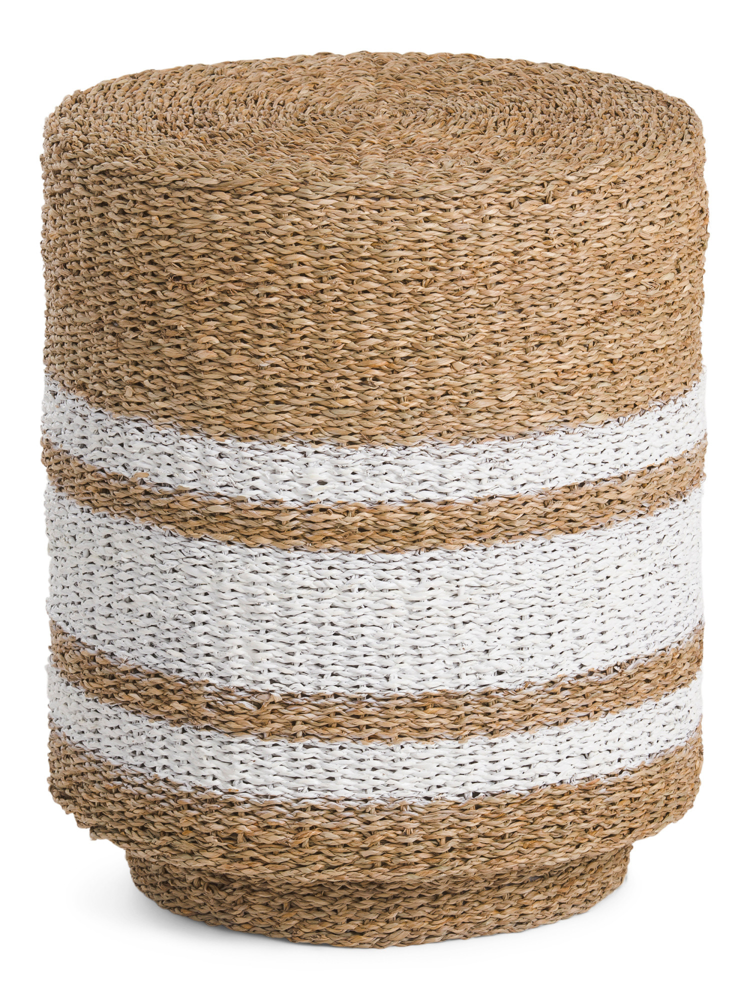 Striped Seagrass Table | TJ Maxx