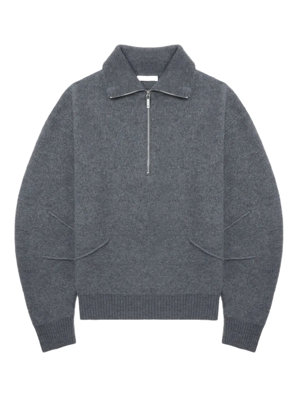 zip-collar sweater | Farfetch Global