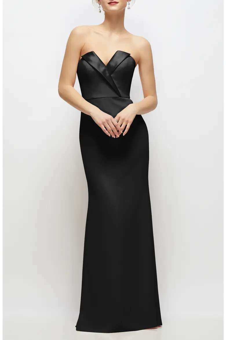 Strapless Tuxedo Gown (Women) | Nordstrom | Nordstrom