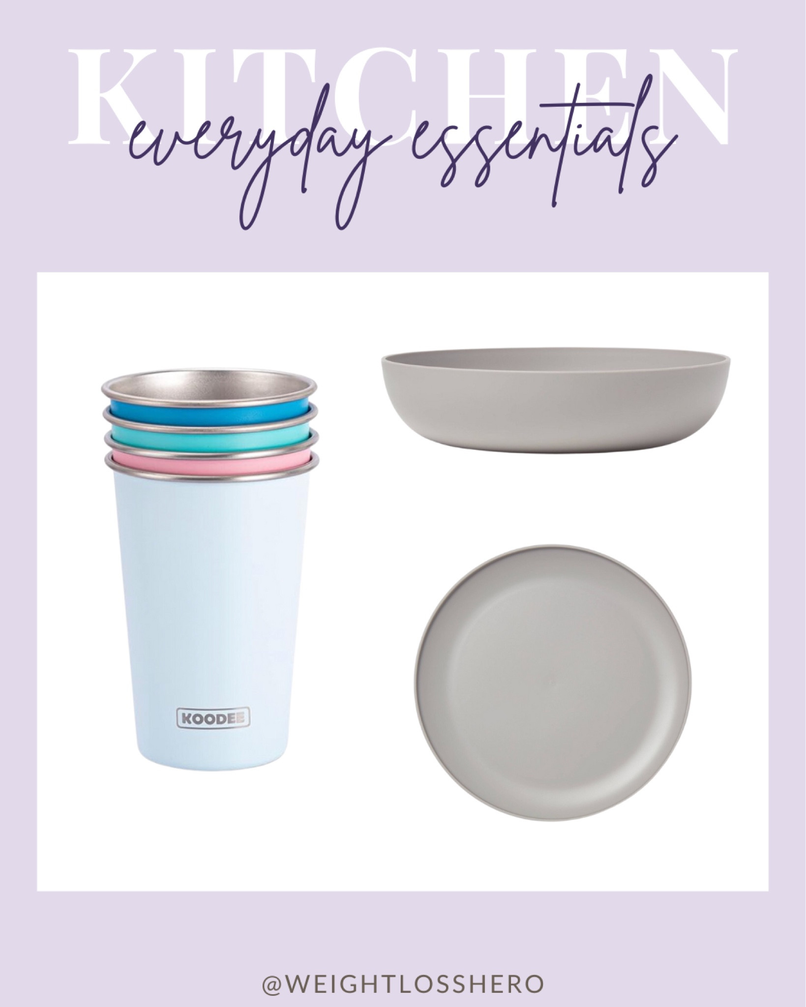 These are the cups, plates, & bowls you may have seen on my Instagram story the other day! They are an absolute essential that I reach for everyday when prepping meals for the kiddos. Plus, they’re super affordable! 

#LTKfamily #LTKhome #LTKkids