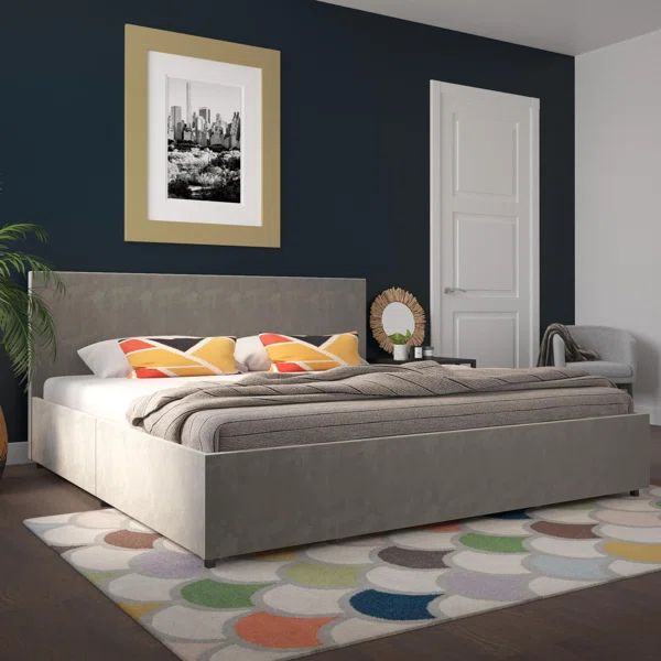 Kelly Upholstered Storage Platform Bed | Wayfair Professional