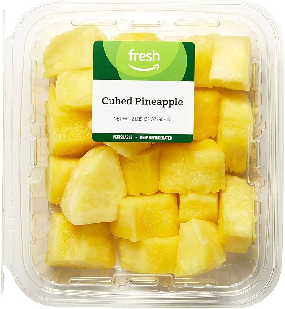 Amazon Fresh Brand, Cubed Pineapple, 32 Oz | Amazon (US)