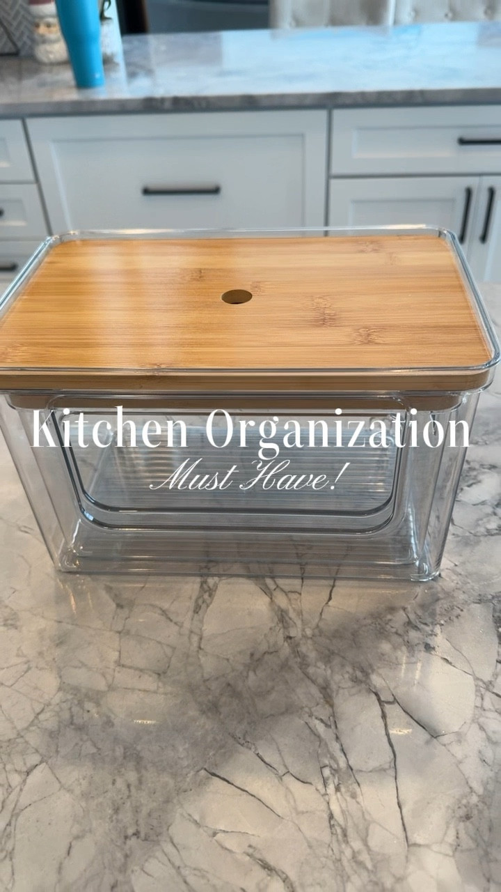 Time to get rid of the ugly boxes, and add these cute little storage containers for my garbage bags..could also put extra plastic bags you keep in these! Love the easy to grab slot! 🤍

#LTKHome #LTKdayinmylife #LTKmomlife