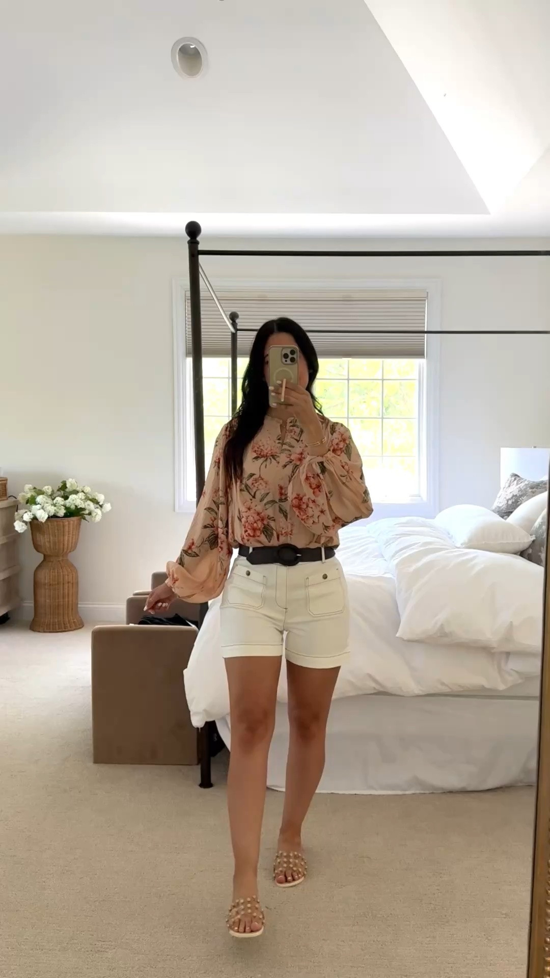 OOTD outfit of the day! Walmart top, Target belt, Loft shorts, and jelly sandals

Summer ootd, outfit today, fit today, fit check, affordable outfits

#LTKmomlife #LTKdayinmylife #LTKootd