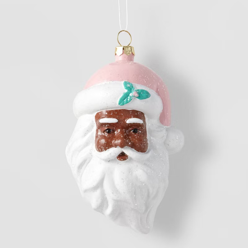 Santa Head Christmas Tree Ornament - Wondershop™ | Target