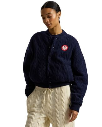 Team USA Wool Cashmere Baseball Jacket | Bloomingdale's (US)