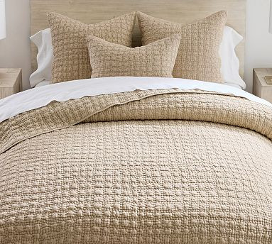 Linen Garment Wash Quilt | Pottery Barn (US)
