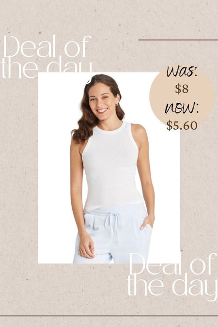 This Target ribbed tank is SO good! I have it in multiple colors and have had them for years (seriously.) Have washed and dried and the look and feel the same. No pilling, fading, or shrinking! This is def a stock up price!

#LTKSeasonal #LTKsalealert