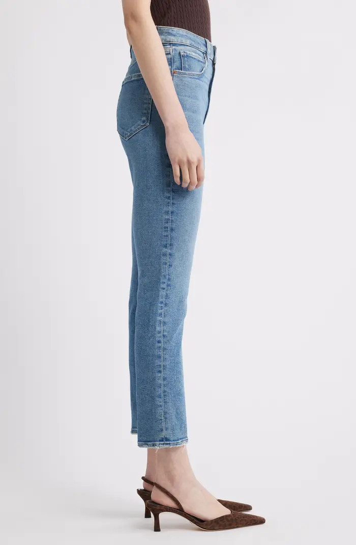 PAIGE Billy High Waist Straight Leg Jeans | Nordstrom | Nordstrom